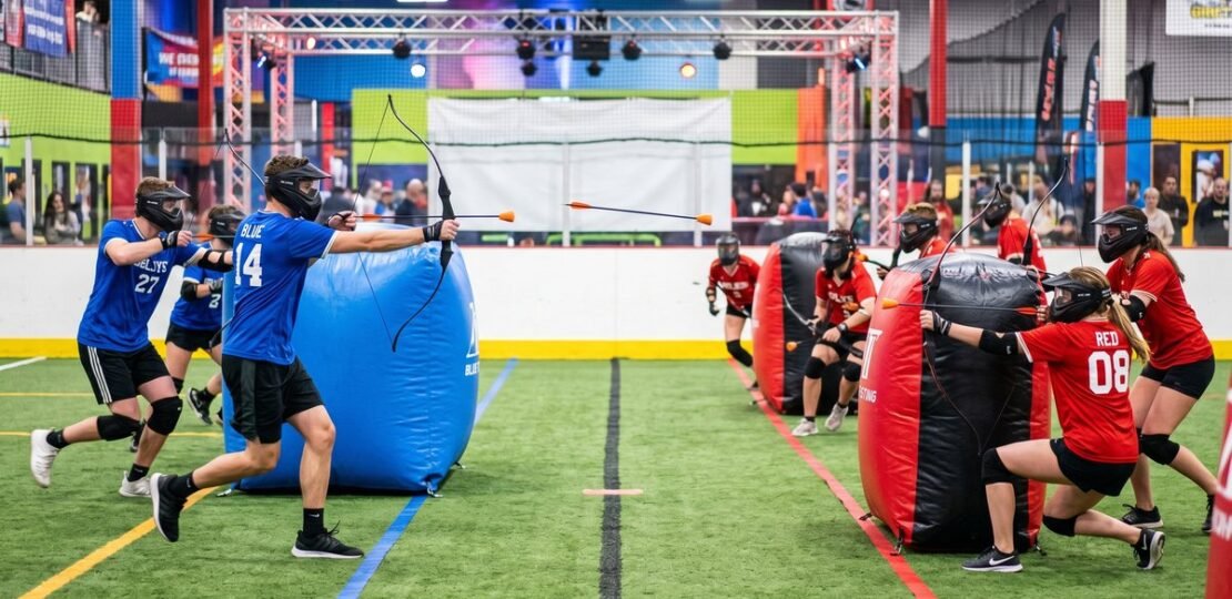 Archery Tag Game in Action